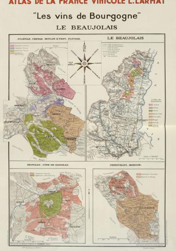 Atlas de la France vinicole L.Larmat », Fonds Bibliothèque de la Vigne et du Vin, BIBVIN_0001, MSH de Dijon