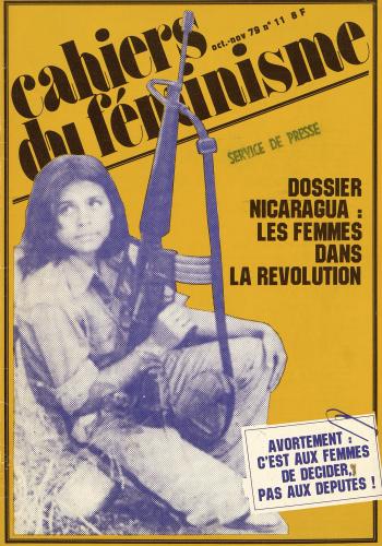 Cahiers du féminisme », n°11, octobre-novembre 1979, Fonds Florence Weber, 02FW27, MSH de Dijon
